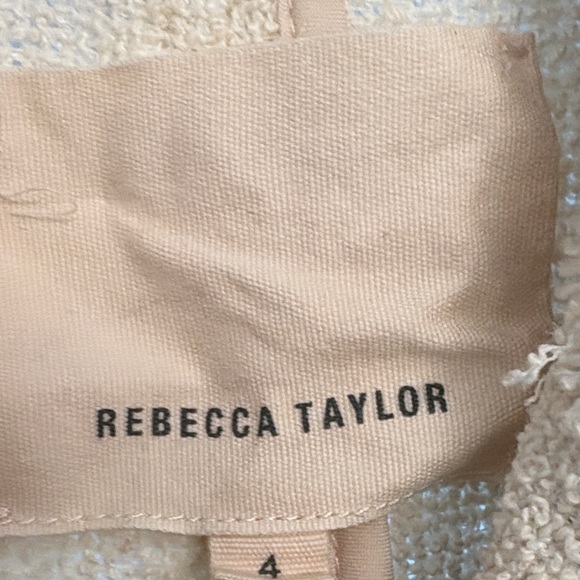 Rebecca Taylor Off-White moto Jacket - Picture 2 of 9